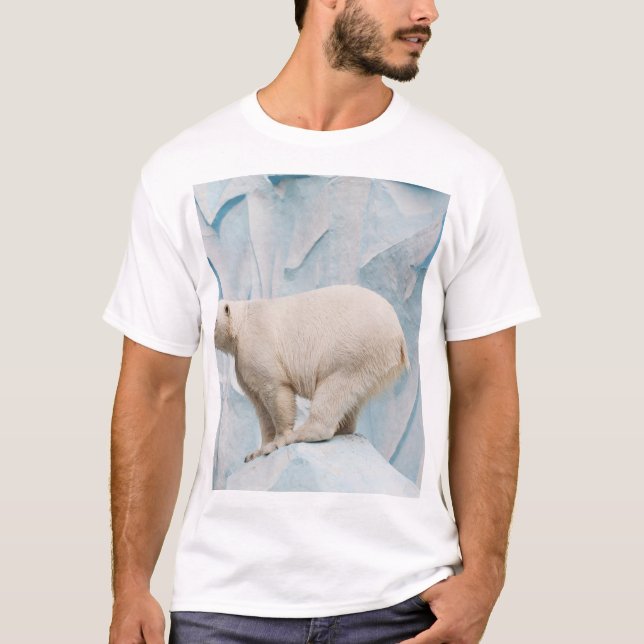 T-shirt Ours polaire : Zoo Habitat Aperçu (Devant)