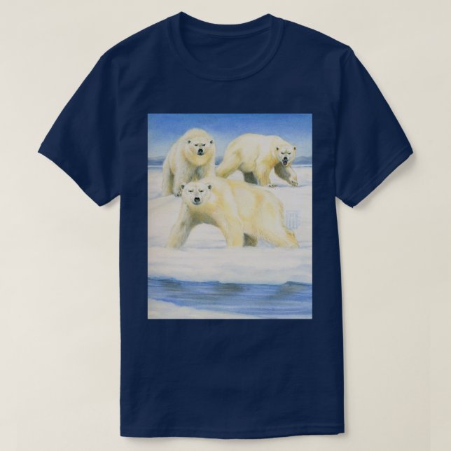 T-shirt Ours Polaires (Design devant)