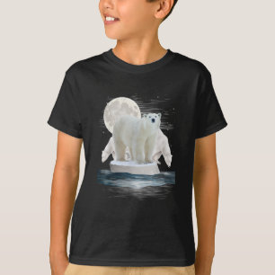 T-shirt Ours Polaires Faune Zoo Amoureux des Animaux Soign