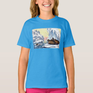 T-shirt Ours Polaires, Walrus Et Phoques