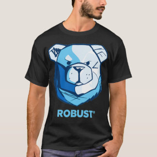 T-SHIRT OURS ROBUSTES COULEUR BLEU