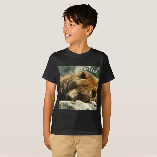 T-shirt Ours ronflant (Devant entier)