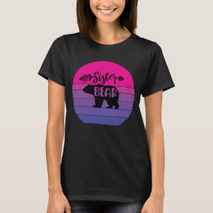 T-shirt Ours Soeur Sunset Retro