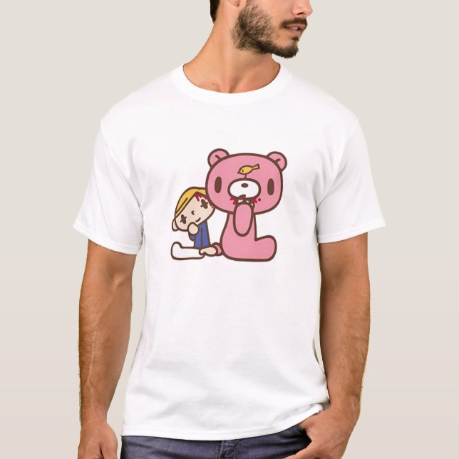 T-shirt Ours sombre de Kawaii (Devant)