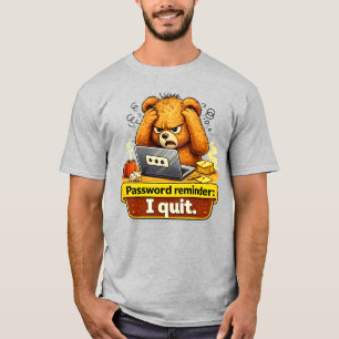 T-shirt ours Teddy Bear drôle de rappel de mot de