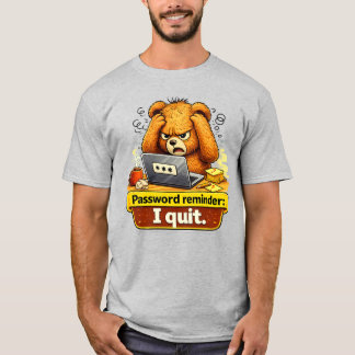 T-shirt ours Teddy Bear drôle de rappel de mot de