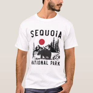 T-shirt Ours vintage de la Californie de parc national de