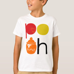 T-shirt Ourson  Aquarelle avec Hunny Pot