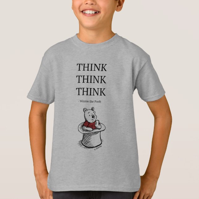 T-shirt Ourson| Pensez à la liste de réflexion (Devant)