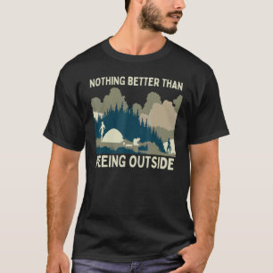 T-shirt Outdoor Adventure Camping Randonnée