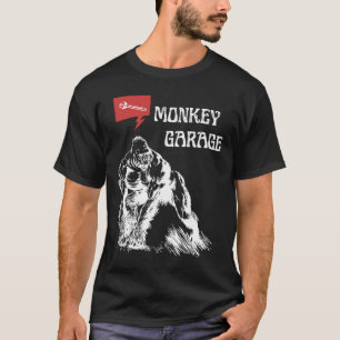 T-shirt Outil de clé de station de gaz Monkey Garage