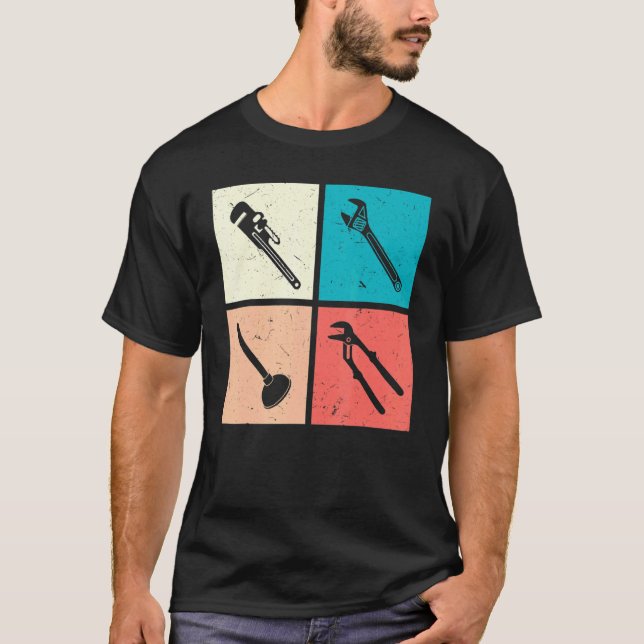 T-shirt Outil d'installation d'installation de chauffage r (Devant)