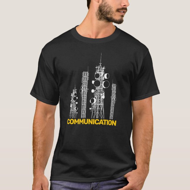 T-shirt Outils de communication (Devant)
