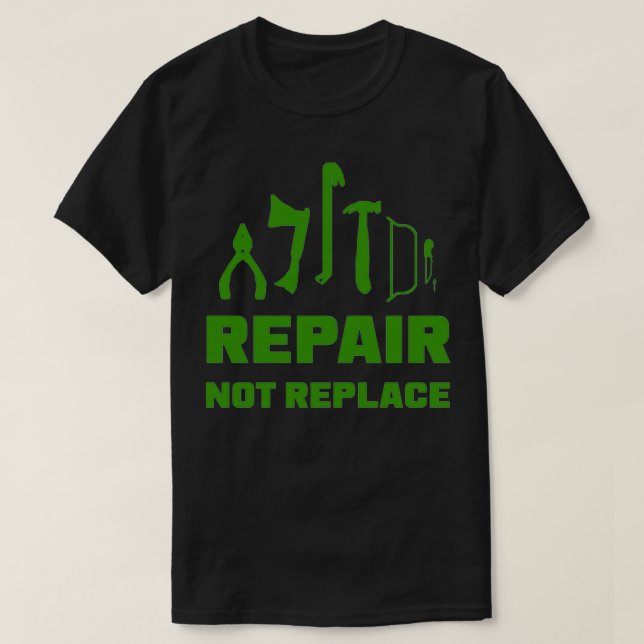 T-shirt Outils de réparation (Design devant)
