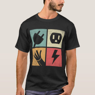 T-shirt Outils éléctricien