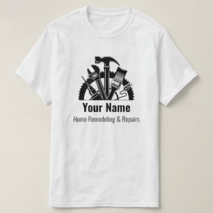T-shirt Outils handyman personnalisables v2