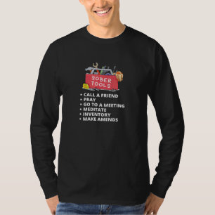 T-shirt Outils Sober Boîte à outils Sober Outils Sobriété