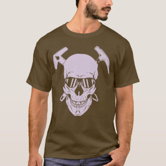 T-shirt Outils squelette lunettes 