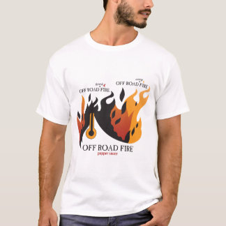 T-shirt Outre du feu de route - dames détruites