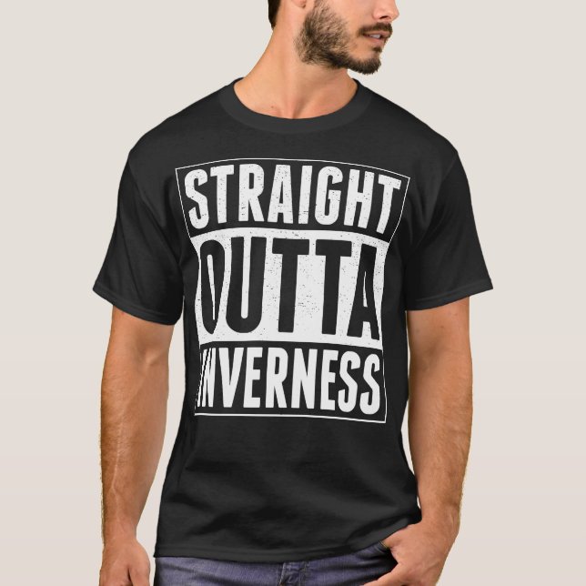 T-shirt Outta droit Inverness (Devant)
