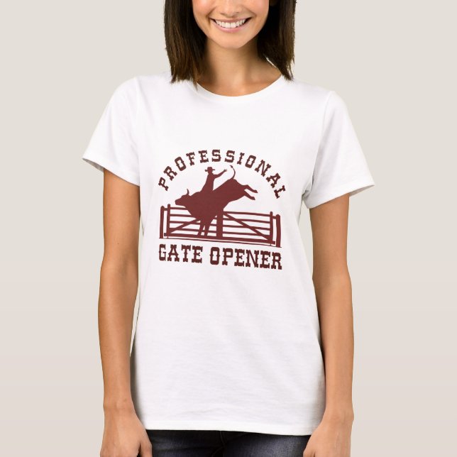 T-shirt Ouverture de porte professionnelle (Devant)