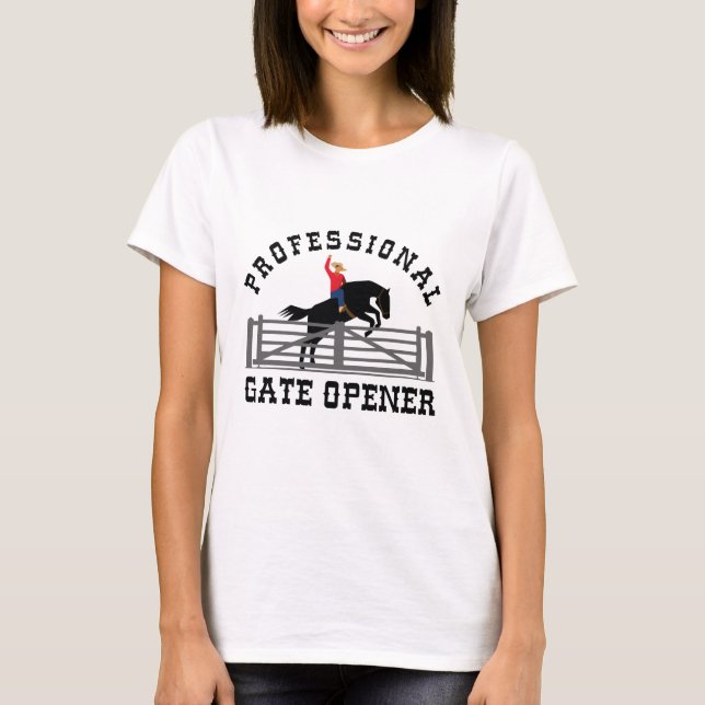 T-shirt Ouverture de porte professionnelle (Devant)