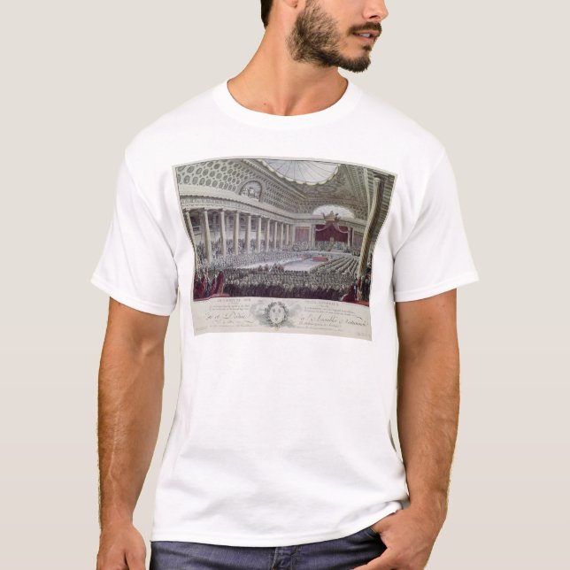 T-shirt Ouverture du général de domaines à Versailles (Devant)