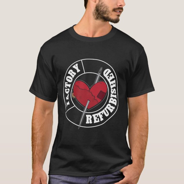T-shirt Ouvrez le cadeau de récupération de chirurgie (Devant)