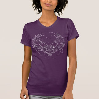 T-shirt Ouvrez votre coeur pour se relier à vos anges
