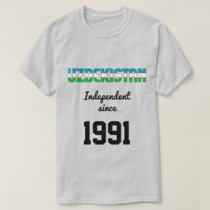 T-shirt Ouzbékistan : Fête de l'indépendance