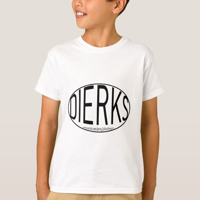 T-shirt Ovale de Dierks (Devant)