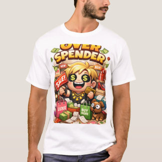 T-shirt over spender