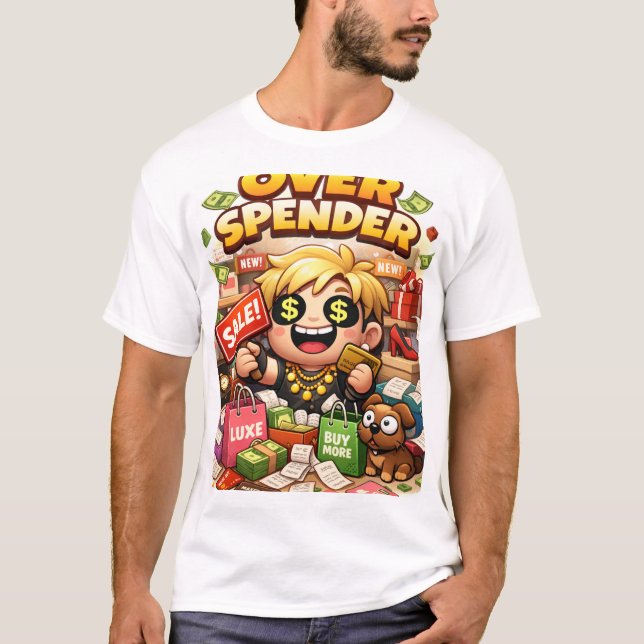 T-shirt over spender (Devant)