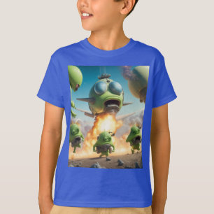 T-shirt OVNI Alien