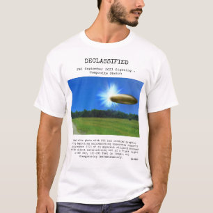 T-shirt OVNI - Croquis composite de signalement du SEP23S