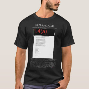 T-shirt OVNI - Déclassifié DOW-UAP-D051, Email PACIFIC TZ
