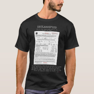 T-shirt OVNI - Déclassifié DOW-UAP-D058, RFD,NA,OCT2020