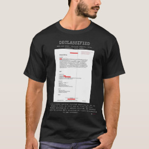 T-shirt OVNI - Déclassifié DOW-UAP-D064, M.R, IRAN NOV2020