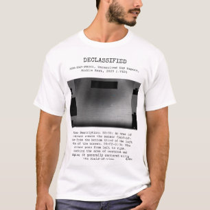 T-shirt OVNI - Déclassifié DOW-UAP-PR041,Moyen-Orient, 20