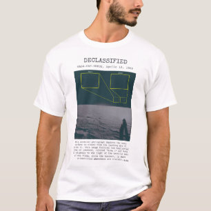 T-shirt OVNI - Déclassifié NASA-UAP-VM002, Apollo 12, 1969