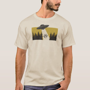 T-shirt OVNI Raccoon