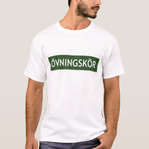 T-shirt ÖVNINGSKÖR ("conducteur d'étudiant" ou "étudia
