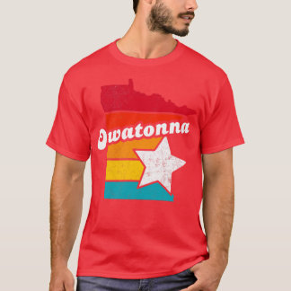 T-shirt Owatonna Minnesota Vintage Souvenir déshabillé 2