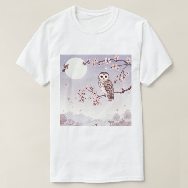 T-shirt Owl (Design devant)