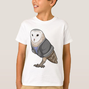 T-shirt Owl comme secrétaire