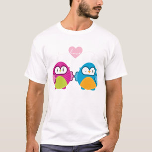 T-shirt OWL LOVE :: fille vive + garçon