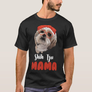 T-shirt Owner Shih Tzu Dog Breed Woman Cute Hairknot