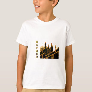 T-shirt Oxford Angleterre 1986 or de construction de