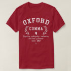 Oxford Comma Funny Anglais Grammar Cadeau Nerd
