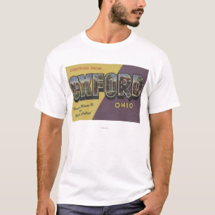 T-shirt Oxford, l'Ohio - Miami U et université occidentale